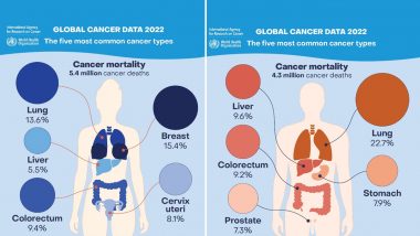 New Cancer Cases & Deaths in India: భారత్‌లో 14.1 లక్షల కొత్త క్యాన్సర్ కేసులు, 9.1 లక్షల మరణాలు, షాకింగ్ నివేదికను బయటపెట్టిన ప్రపంచ ఆరోగ్య సంస్థ