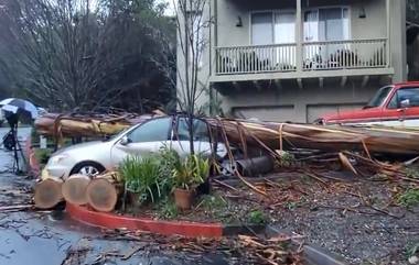 Pacific Storm in California: అమెరికాను వణికిస్తున్న పసిఫిక్‌ తుపాను, కాలిఫోర్నియా రాష్ట్రంలో అత్యవసర పరిస్థితి, లాస్ ఏంజిల్స్‌లో 10 అంగుళాల కంటే ఎక్కువ వర్షపాతం నమోదు