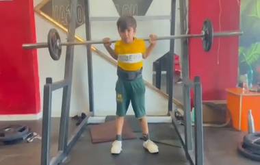 Six-Year-Old Little Powerlifter: ఈ బాలుడు సూపర్ హీరో.. ఆరేళ్ల బుడతడు 80 కేజీలు ఎత్తేశాడు మరి! ఎక్కడ??