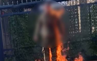 US Soldier Set on Fire: అమెరికాలోని ఇజ్రాయెల్ ఎంబసీ ముందు నిప్పు పెట్టుకున్న అమెరికా సైనికుడు.. ఎందుకంటే?