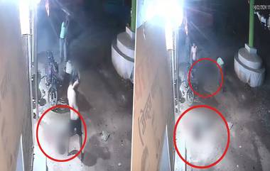 Murder Caught on Camera: సీసీటీవీ పుటేజీ ఇదిగో, ఇద్దరు యువకులపై పలువురు వ్యక్తులు దారుణంగా దాడి, ఒకరు మృతి, మరొకరికి తీవ్ర గాయాలు