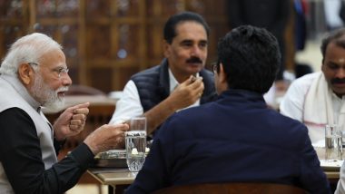 PM Modi Shares Meal With MPs: వీడియో ఇదిగో, ఈ రోజు మీకో పనిష్మెంట్‌ ఇస్తాను అంటూ.. పార్ల‌మెంట్‌ క్యాంటిన్‌లో 8 మంది ఎంపీల‌తో క‌లిసి లంచ్ చేసిన ప్ర‌ధాని
