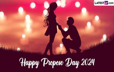 Happy Propose Day 2024 Wishes In Telugu: నేడు వాలెంటైన్ వారంలో రెండో రోజు ప్రపోజ్ డే వేడుక..ఈ HD Images Free Download ద్వారా ప్రపోజ్ డే మీ ప్రియమైన వారికి విషెస్ తెలపండి..