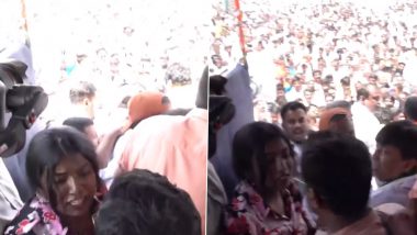 ANI and PTI Reporters Fight Video: పీటీఐ మహిళా రిపోర్టర్ మీద దాడి చేసిన ఏఎన్ఐ రిపోర్టర్, లైంగిక వేధింపుల మాటలతో దుర్భాషలాడిన జర్నలిస్ట్