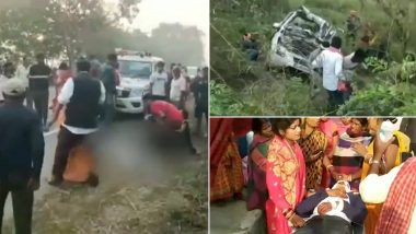 Bihar Road Accident: బీహార్‌లో ఘోర రోడ్డు ప్రమాదం, కారును గుద్దిన సిమెంట్ లోడ్ ట్రాక్టర్, ముగ్గురు చిన్నారులు సహా ఏడుగురు మృతి, మరో నలుగురికి తీవ్ర గాయాలు