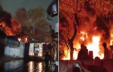 Fire Broke Out in Hyderabad: ఆయిల్ గోదాములో భారీ మంటలు.. 10 గంటలపాటు 12 ఫైర్ ఇంజిన్లతో మంటలను ఆర్పిన అధికారులు.. హైదరాబాద్ లో ఘటన