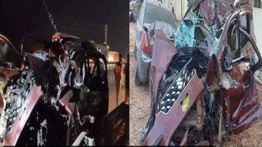 Telangana Road Accident: వనపర్తి జిల్లాలో ఘోర రోడ్డు ప్రమాదం, ముగ్గురు చిన్నారులతో సహా 5 మంది అక్కడికక్కడే మృతి, మరో ఆరుగురికి తీవ్ర గాయాలు