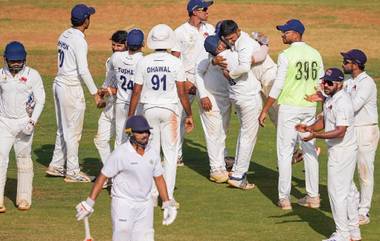 Ranji Trophy: 42వ సారి రంజీ ట్రోఫీని ఎగరేసుకుపోయిన ముంబై, విదర్భపై 169 పరుగుల తేడాతో ఘన విజయం