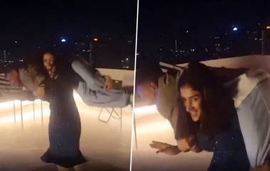 Yuzvendra Chahal Viral Video: భయమేస్తుంది నన్ను వదిలేయ్ తల్లీ రెజ్లర్ ను వేడుకున్న టీమిండియా క్రికెటర్, వైరల్ గా మారిన వీడియో ఇదుగోండి!