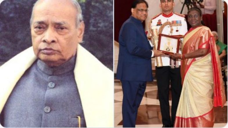 PV Narasimha Rao | Bharata Ratna: భారతరత్న అవార్డును స్వీకరించిన పీవీ నరసింహారావు తనయుడు...తెలుగులో ట్వీట్ చేసిన ప్రధాని మోదీ..