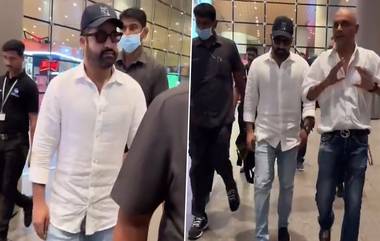 Jr Ntr New Look: జూనియర్ ఎన్టీఆర్ న్యూలుక్ అదుర్స్ బాసూ.. ముంబై ఎయిర్‌పోర్ట్‌లో దిగిన ఫొటోలు సోషల్ మీడియాలో వైరల్