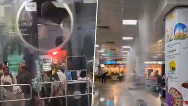 Guwahati Airport Ceiling Collapses: బీభత్సం సృష్టించిన వర్షం.. కుప్పకూలిన గౌహతి ఎయిర్ పోర్ట్ సీలింగ్.. వీడియో వైరల్