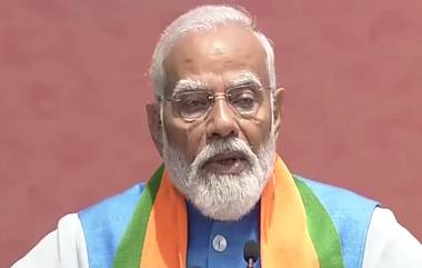 PM Unveils BJP Manifesto for LS Polls: రానున్న లోక్ సభ ఎన్నికల కోసం ‘సంకల్ప పత్రం’ పేరిట బీజేపీ ఎన్నికల మేనిఫెస్టో.. పైప్‌ లైన్ ద్వారా ఇంటింటికీ గ్యాస్,  3 కోట్ల ఇళ్ల నిర్మాణం, 70 ఏళ్లు పైబడిన వృద్ధులకు రూ.5 లక్షల వరకు ఉచిత వైద్యం, రాబోయే ఐదేళ్లు ఉచిత రేషన్