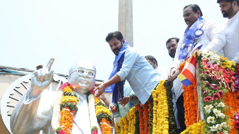 Ambedkar Jayanti : తెలంగాణ రాష్ట్రం ఏర్పడిన 10 ఏళ్ల తరువాత తొలిసారి ట్యాంక్ బండ్ పై అంబేద్కర్ కు సీఎం హోదా లో రేవంత్ రెడ్డి చేతులు మీదుగా ఘన నివాళి..