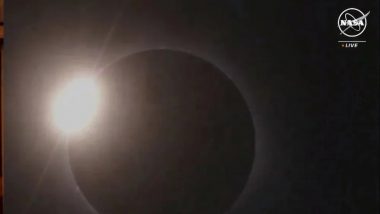 Solar Eclipse 2024: వైరల్ అవుతున్న సూర్యగ్రహణం వీడియో, అంతరిక్ష కేంద్రంలో ఉన్న నాసా సైంటిస్టులు పంపిన వీడియోను షేర్ చేసిన నాసా