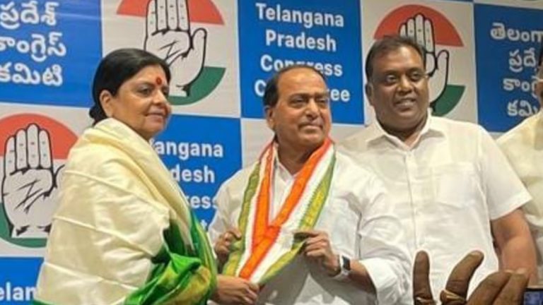 Telangana Elections 2024: బీఆర్ఎస్ పార్టీకి షాకిచ్చిన అల్లోల ఇంద్రకరణ్ రెడ్డి, రాజీనామా చేసిన వెంటనే కాంగ్రెస్ కండువా కప్పుకున్న మాజీ మంత్రి