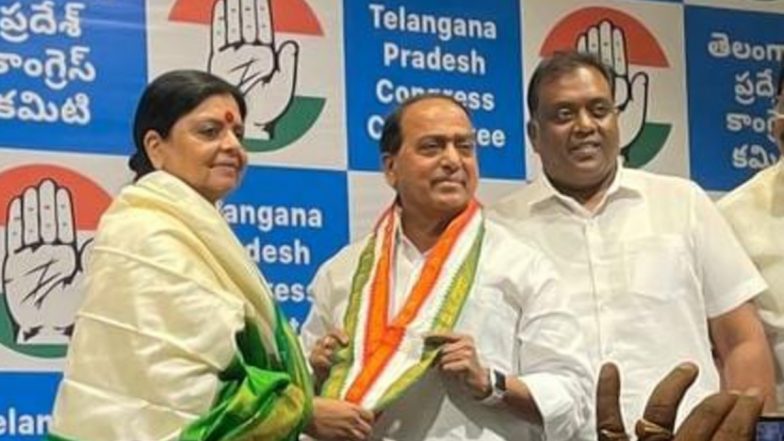 Telangana Elections 2024: బీఆర్ఎస్ పార్టీకి షాకిచ్చిన అల్లోల ఇంద్రకరణ్ రెడ్డి, రాజీనామా చేసిన వెంటనే కాంగ్రెస్ కండువా కప్పుకున్న మాజీ మంత్రి
