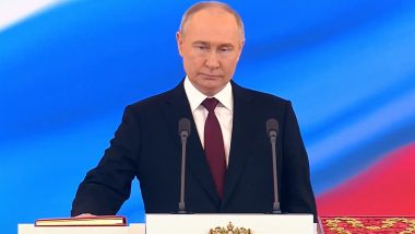 Vladimir Putin: రష్యా అధ్యక్షుడిగా 5వ సారి పుతిన్ ప్రమాణ స్వీకారం, 87.28 శాతం ఓట్ల‌తో ఎన్నికల్లో గెలుపొందిన వ్లాదిమిర్‌ పుతిన్
