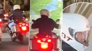 Ajith Kumar Rides His Superbike in Hyderabad: వీడియో ఇదిగో, తన సూపర్‌బైక్‌పై హైదరాబాద్‌ రోడ్లపై చక్కర్లు కొట్టిన హీరో అజిత్‌ కుమార్