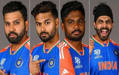 Team India Headshots in New Jersey: కొత్త జెర్సీలో ఫోజులిచ్చిన టీమిండియా ప్లేయర్లు, 20 ప్రపంచ కప్ 2024 ఫోటోషూట్ నుండి మొదటి హెడ్‌షాట్‌లను విడుదల చేసిన ఐసీసీ