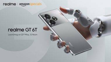 Realme GT 6T: రియల్&zwnj;మీ నుంచి అదిరే ఫీచర్లతో జీటీ 6టీ, ఈ నెల 22న భారత మార్కెట్లో విడుదల చేయనున్న చైనా దిగ్గజం