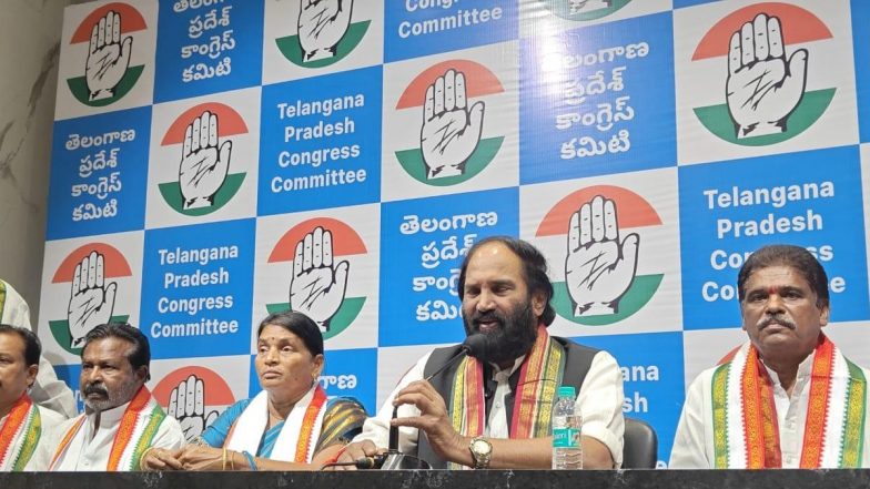 Telangana Elections 2024: కాంగ్రెస్‌లో చేరిన శ్రీకాంతచారి తల్లి శంకరమ్మ, కండువా కప్పి పార్టీలోకి ఆహ్వానించిన మంత్రి ఉత్తమ్ కుమార్ రెడ్డి, వీడియో ఇదిగో..