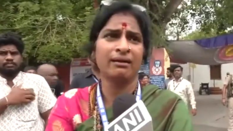 Telangana Elections 2024: పోలీసు సిబ్బంది చాలా డల్‌గా ఉన్నారు, హైదరాబాద్ బీజేపీ ఎంపీ అభ్యర్థి మాధవి లత సంచలన వ్యాఖ్యలు, వీడియో ఇదిగో..