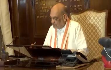 Amit Shah Takes Charges as HM: వీడియో ఇదిగో, రెండోసారి కేంద్ర హోమంత్రిగా బాధ్యతలు చేపట్టిన అమిత్ షా, ఆరోగ్య శాఖా మంత్రిగా జేపీ నడ్డా బాధ్యతలు