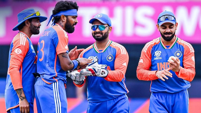 India Vs USA, T20 World Cup 2024: టీ20 ప్రపంచకప్ 2024లో అమెరికాను ఓడించి టీమిండియా హ్యాట్రిక్ విజయాల నమోదు...7 వికెట్ల తేడాతో USAను ఓడించి సూపర్ 8కి అర్హత సాధించిన టీమిండియా
