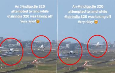 Two Planes in Runway: ఒకేసారి రన్‌ వేపై రెండు విమానాలు.. ముంబైలో తప్పిన పెను ప్రమాదం.. గగుర్పొడిచే వీడియో మీరూ చూడండి!