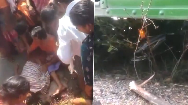 Telangana Road Accident: సిద్దిపేటలో ఘోర రోడ్డు ప్రమాదం, బైక్ పై ప్రయాణిస్తున్న ఇద్దరిని ఢీకొట్టిన ఆర్టీసీ బస్సు, ఒకరు మృతి, మరొకిరిక తీవ్ర గాయాలు