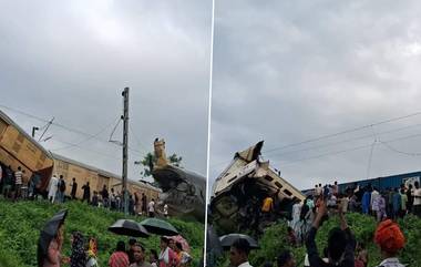 Train Accident in Bengal: బెంగాల్ లో ఘోర రైలు ప్రమాదం.. గూడ్స్ రైలును ఢీకొన్న కాంచన్ జంగ ఎక్స్‌ ప్రెస్‌.. గాల్లోకి లేచిన బోగీ.. పలువురి మృతి!