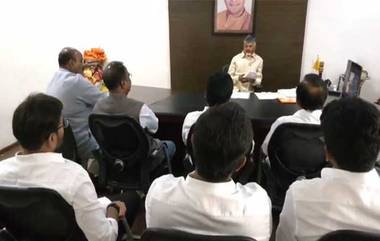 Chandrababu Naidu Meet TDP MPs: టీడీపీ ఎంపీలతో భేటీ అయిన చంద్రబాబు, కేంద్రంలో మంత్రివర్గ కూర్పు, టీడీపీకి ఉన్న ప్రాధాన్యంపై ప్రముఖంగా చర్చలు